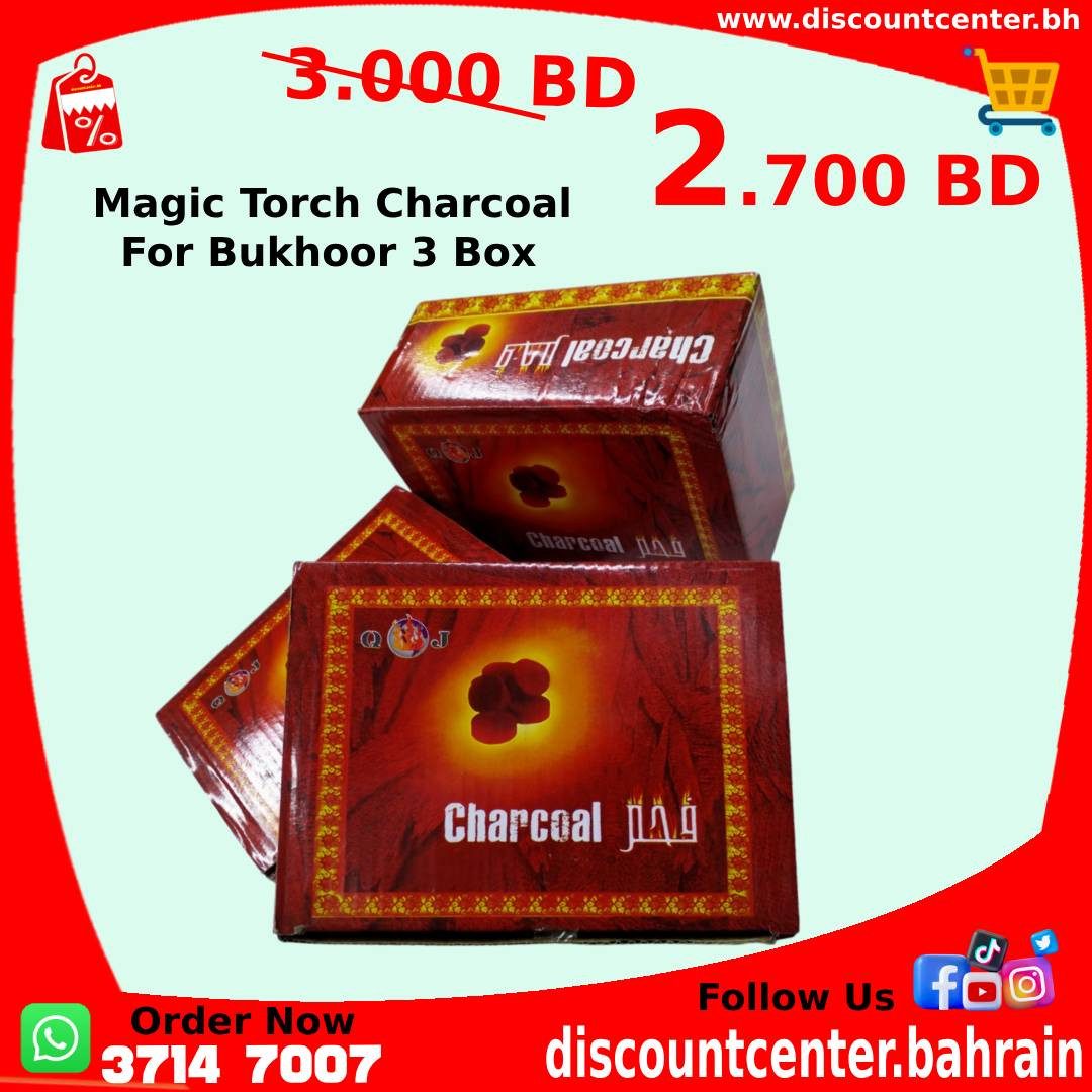 Magic Torch Charcoal For Bukhoor 3 Box