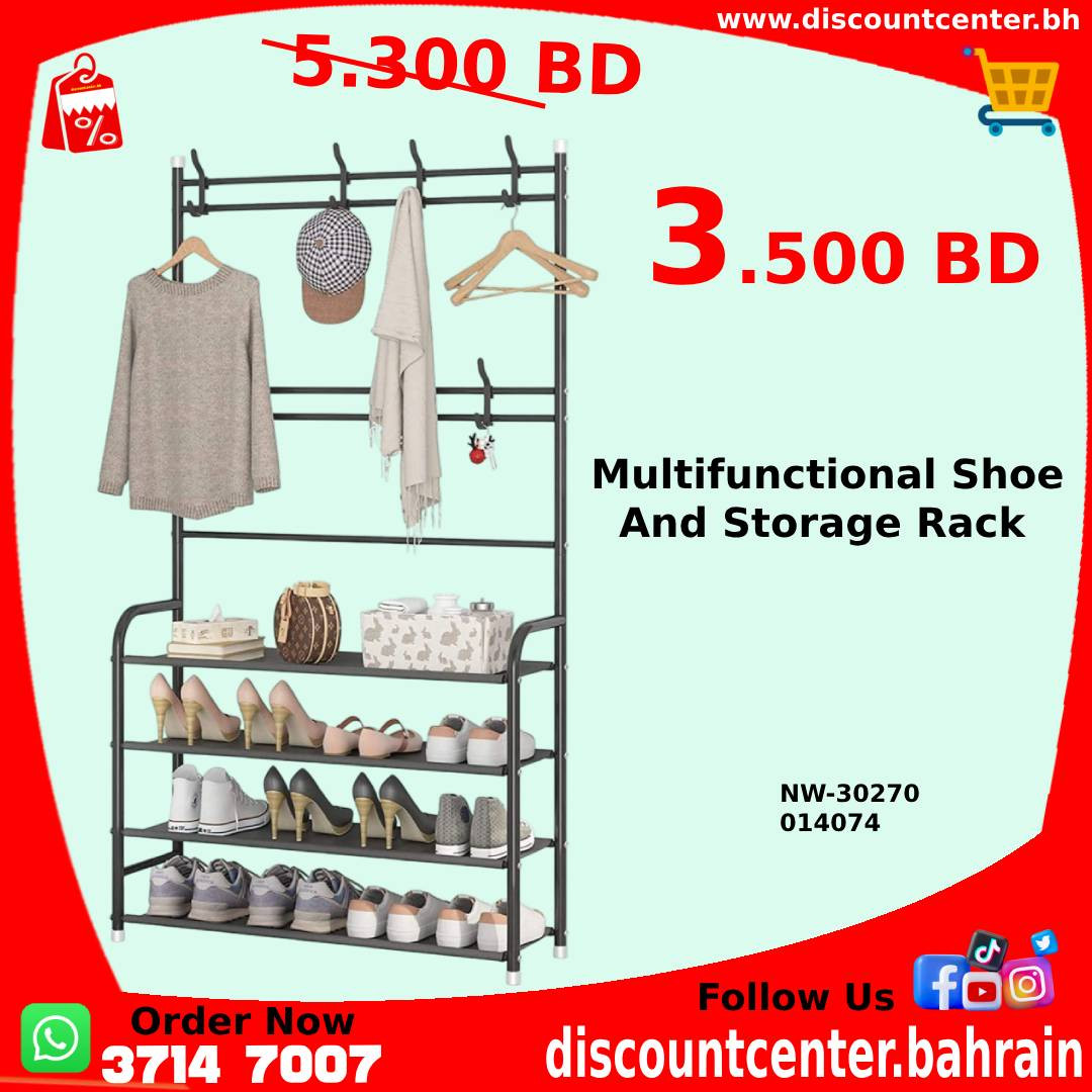 Multifunctional Shoe And Storage Rack